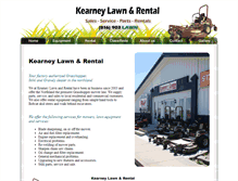 Tablet Screenshot of kearneylawn.com